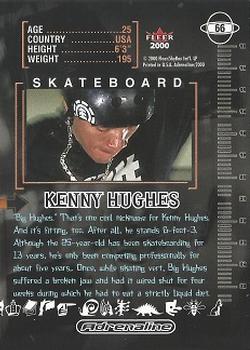 2000 Fleer Adrenaline - Gold #66 Kenny Hughes Back